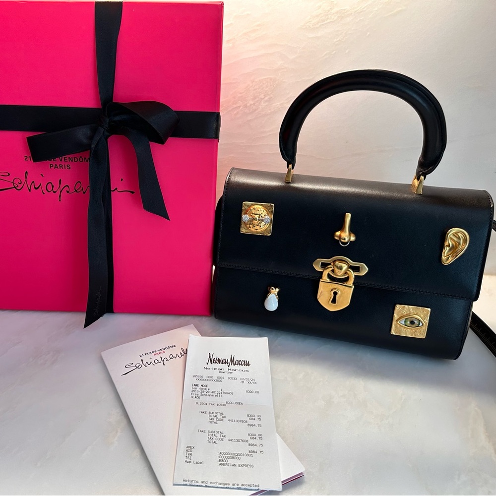 Schiaparelli bag.  Very unique.  Purchased in 2024 for 8,984.00. Carried 1 time.